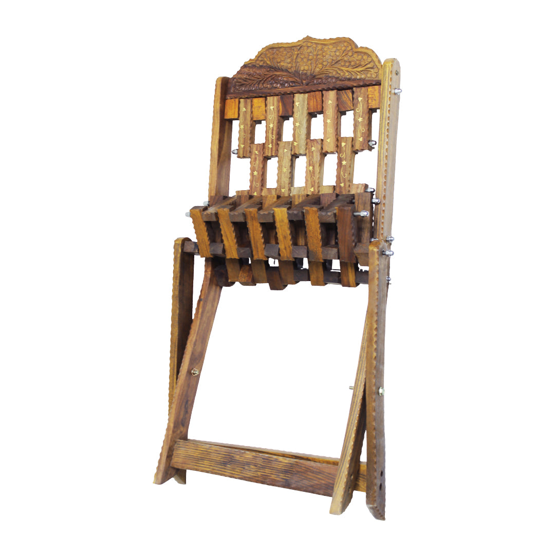 Handmade Kids Wooden Folding Chair –  Travel-Friendly Chair for Kids