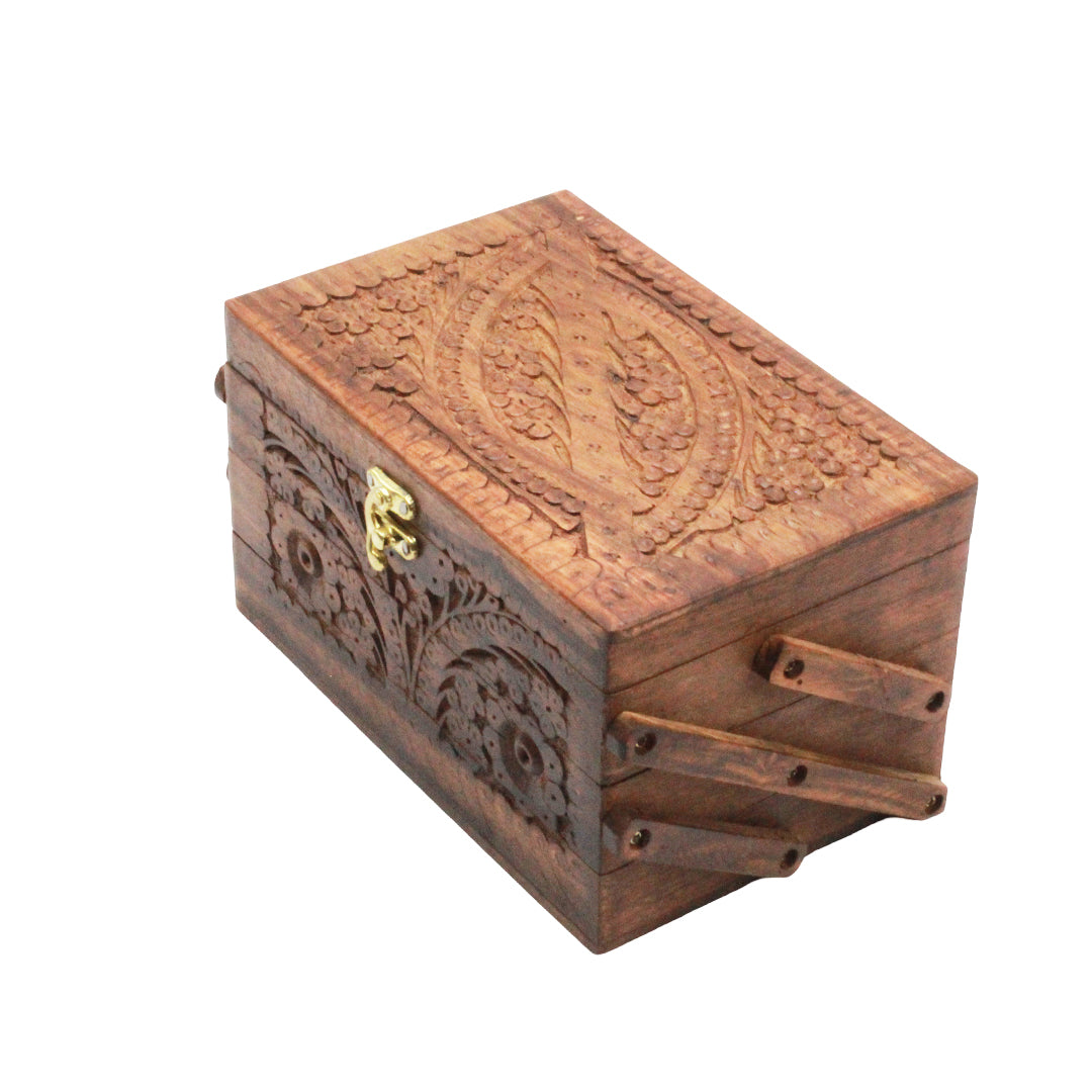 Handcrafted Wooden Jewelry Box