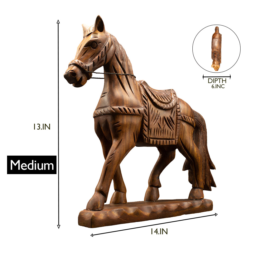 Handcrafted Wooden Horse