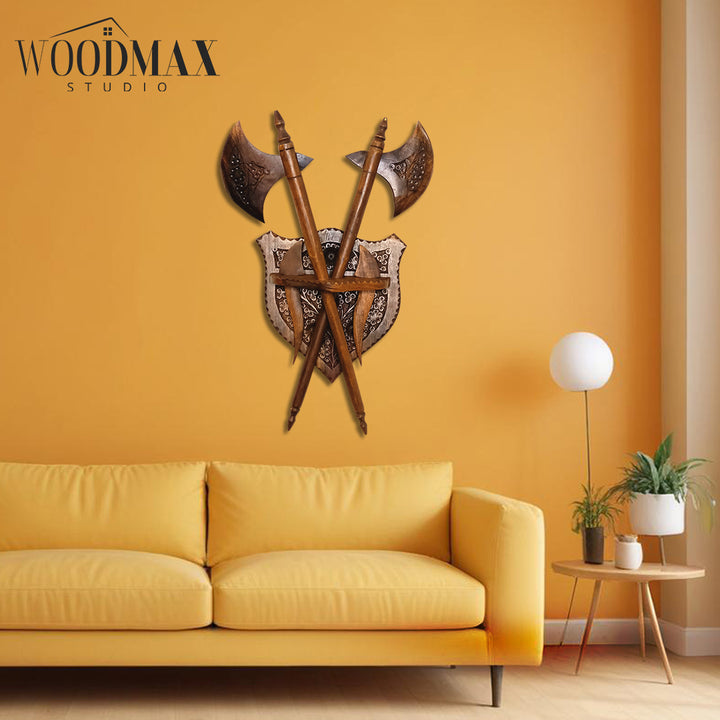 Wooden Wall Axe